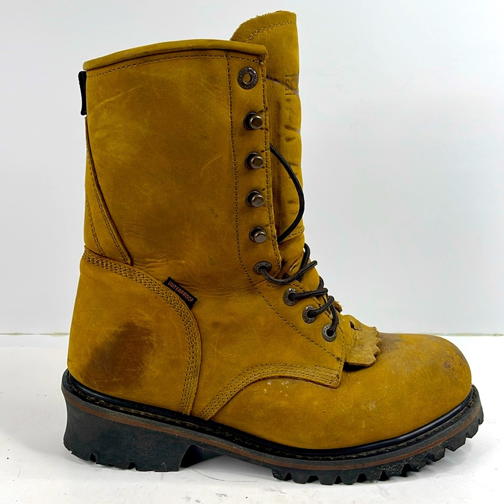 Schmidt logger work boots 9.5M
